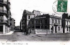 ORAN - RUE EL- MOUNGAR - 1911
